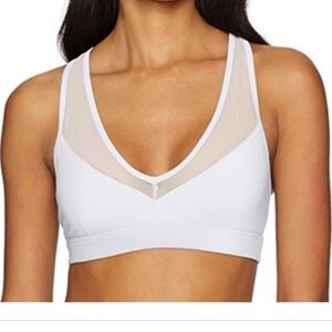 White Alo Yoga Entice Sports Bra Top